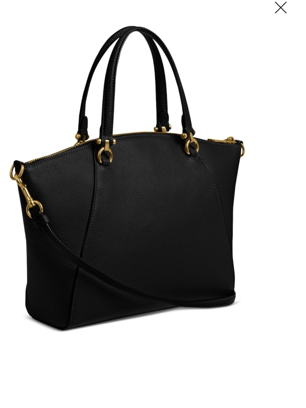 COACH Bella Small Leather Satchel Bag - Picture 3 of 4